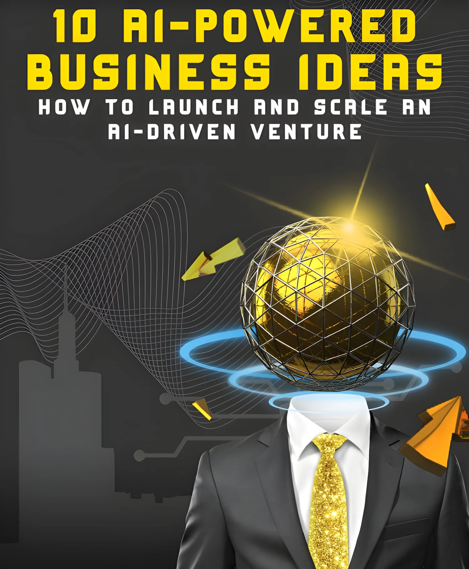 Cover of 10 AI-Powered Business Ideas